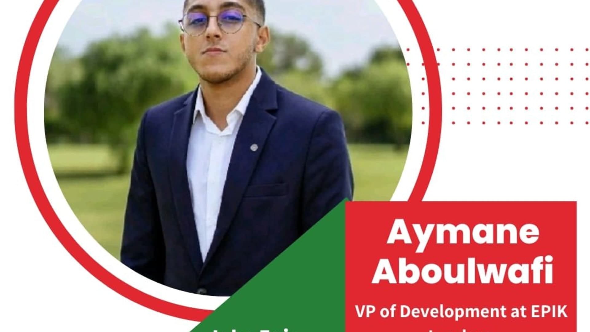 Welcome Aymane Aboulwafi, VP of Development at Epik Leaders at JobExpo Casablanca 2026