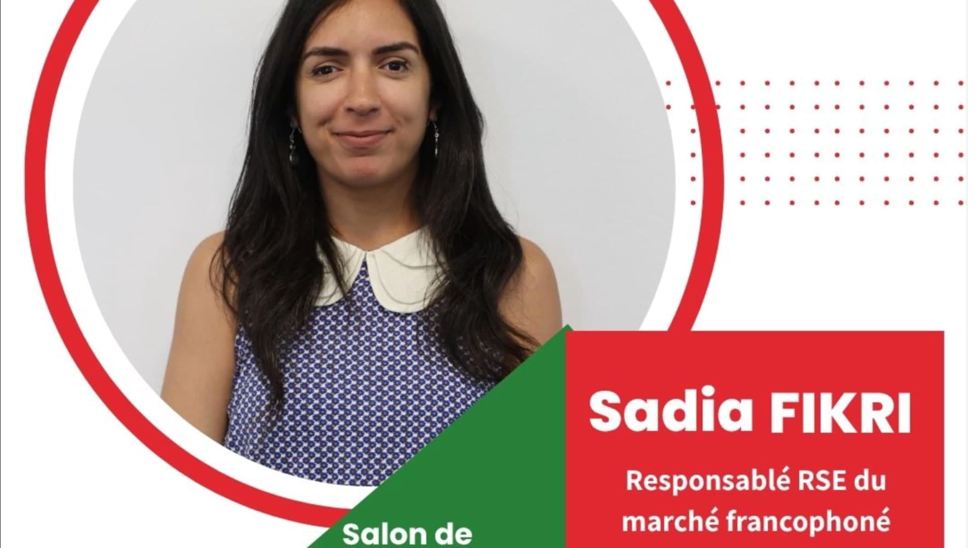 Welcome Saida FIKRI at Jobs Expo Casablanca 2026